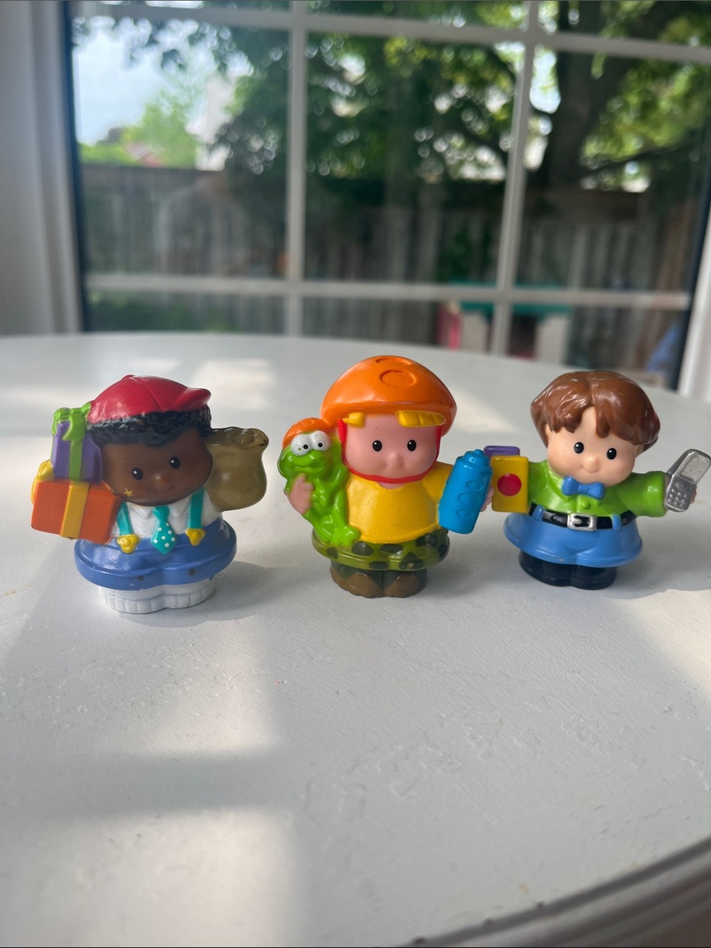 Fisher-Price Little People Figures - Orange Yellow Blue Green Multicolor